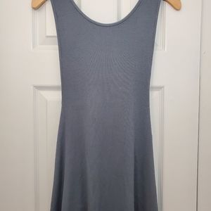 Audrey 3+1 Classic Easy Fit Scoop Neck Sleeveless Beach Coverup Ribbed Dress🆕️✨